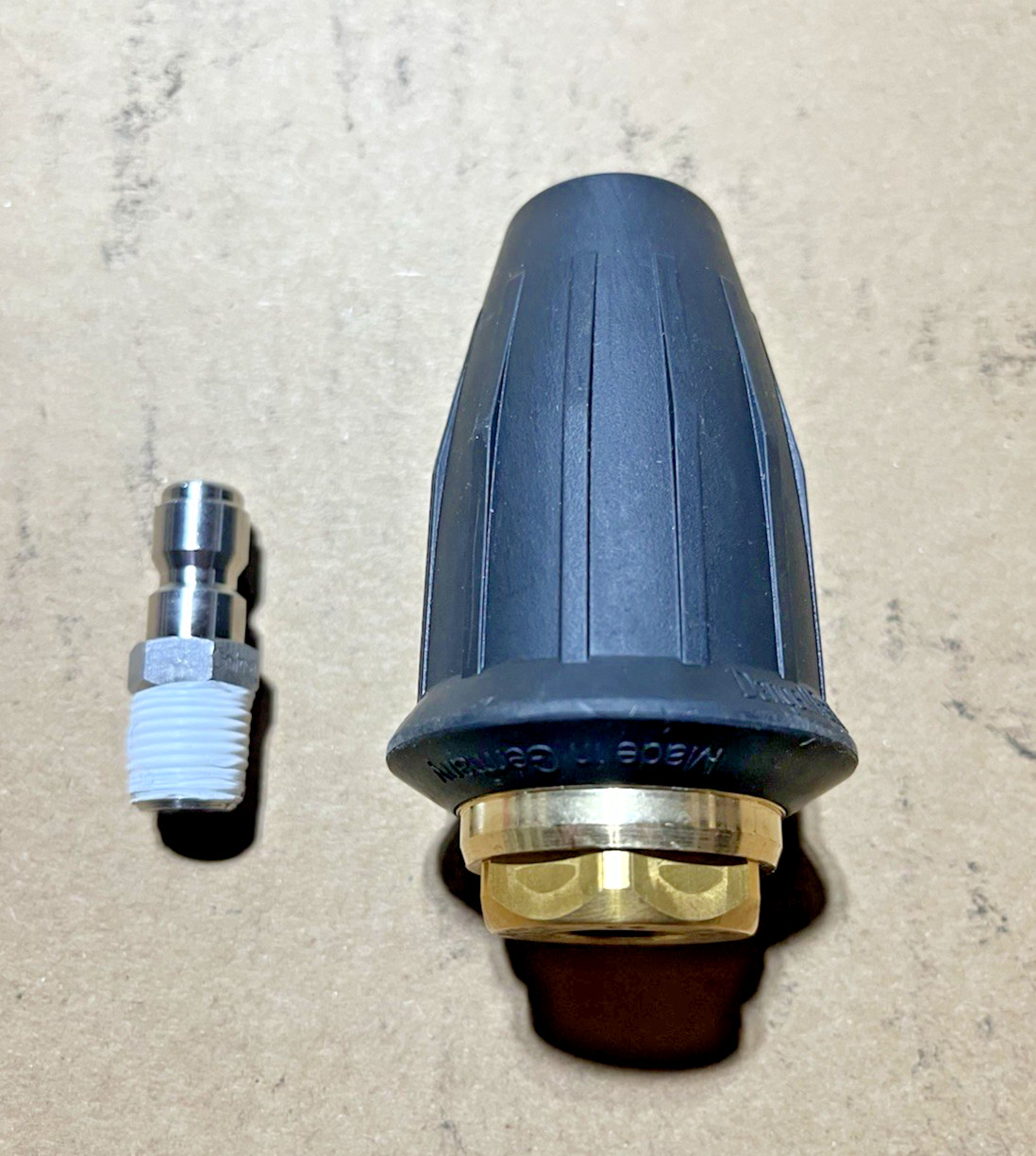 #5.5 Orfice Pressure Washer Turbo Nozzle 1/4” Stainless Steel Plug NPT