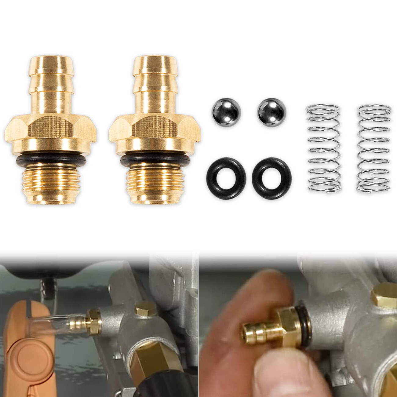 Chemical Soap Injector Pressure Washer Kit for Briggs Stratton Ryobi 190593GS