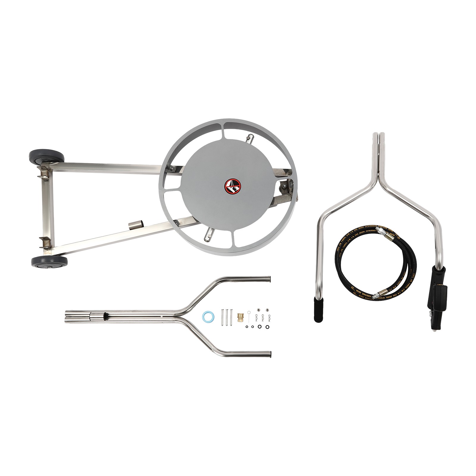 20″ Pressure Washer Undercarriage Cleaner Under Car Chassis Cleaner Dual Handles