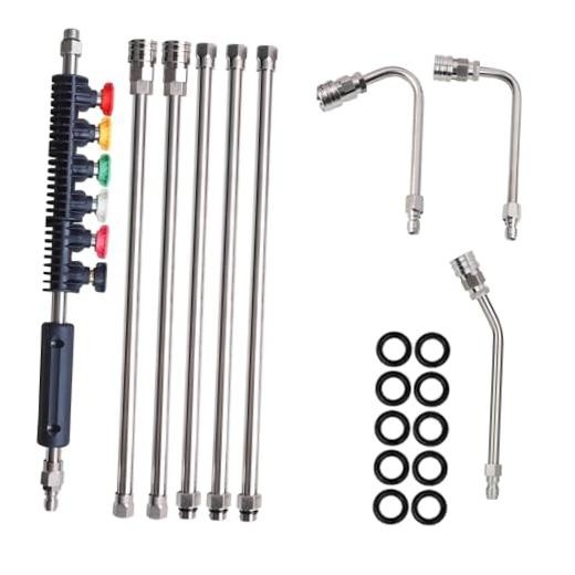 9 Pack Pressure Washer Extension Wand Upgrade Power Washer Lance with 6