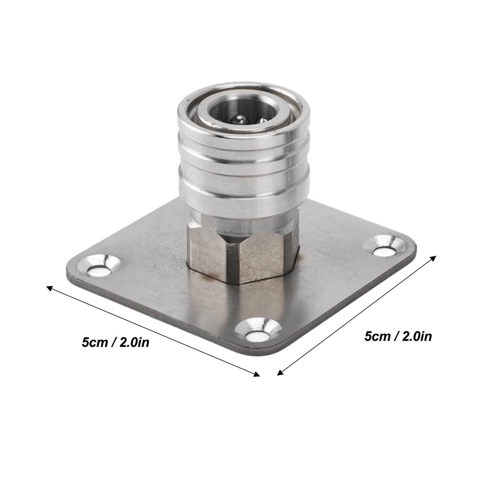 2 Pcs Pressure Washer Foam Cannon Holder Stainless Steel Wall Mount Recommended