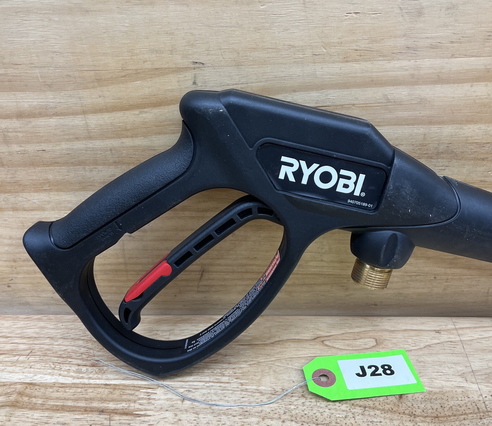 RYOBI 3,300 PSI Pressure Washer Trigger Gun Wand Handle Replacement – J28