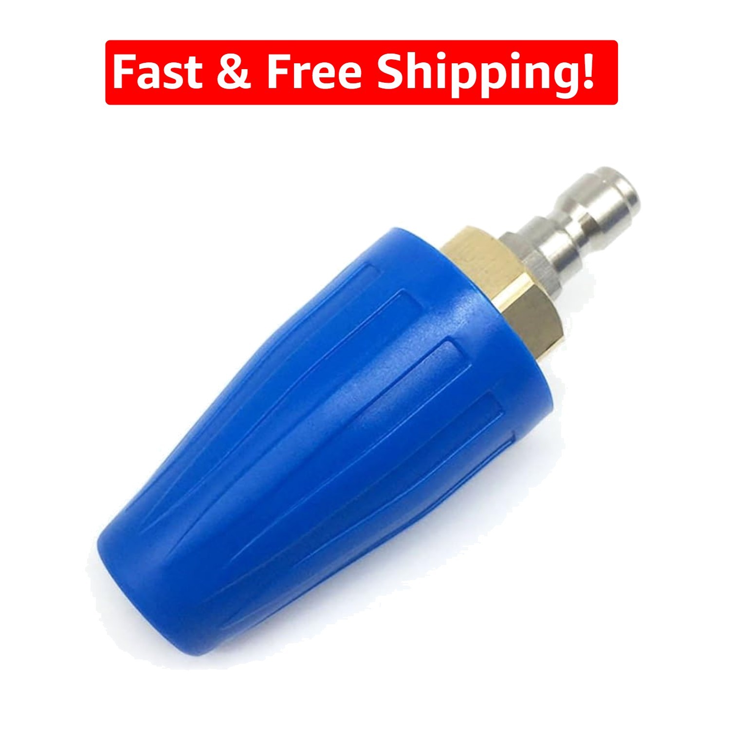 Turbo Nozzle with 1/4 Inch Quick Connect – Ideal for Concrete and Brick