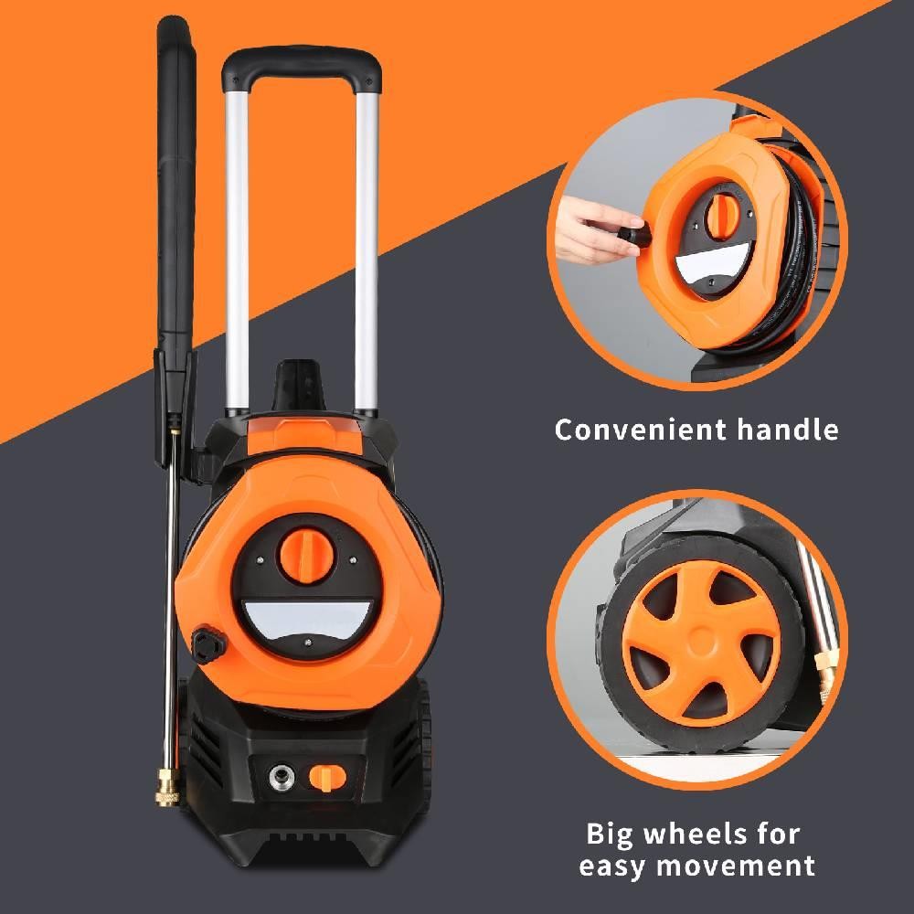 Electric High Pressure Washer 4500PSI 2GPM Power Washer with Telescopic Handle