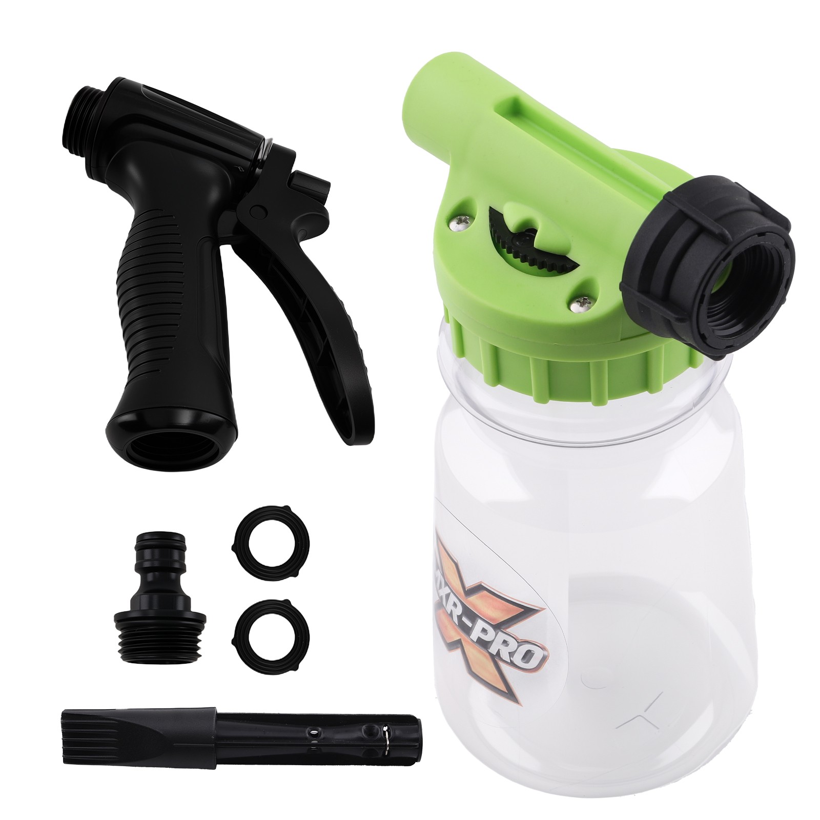 1L Car Wash Foam Cannon Pressure Washer Gun Soap Spray w/ Leak-Free Seal