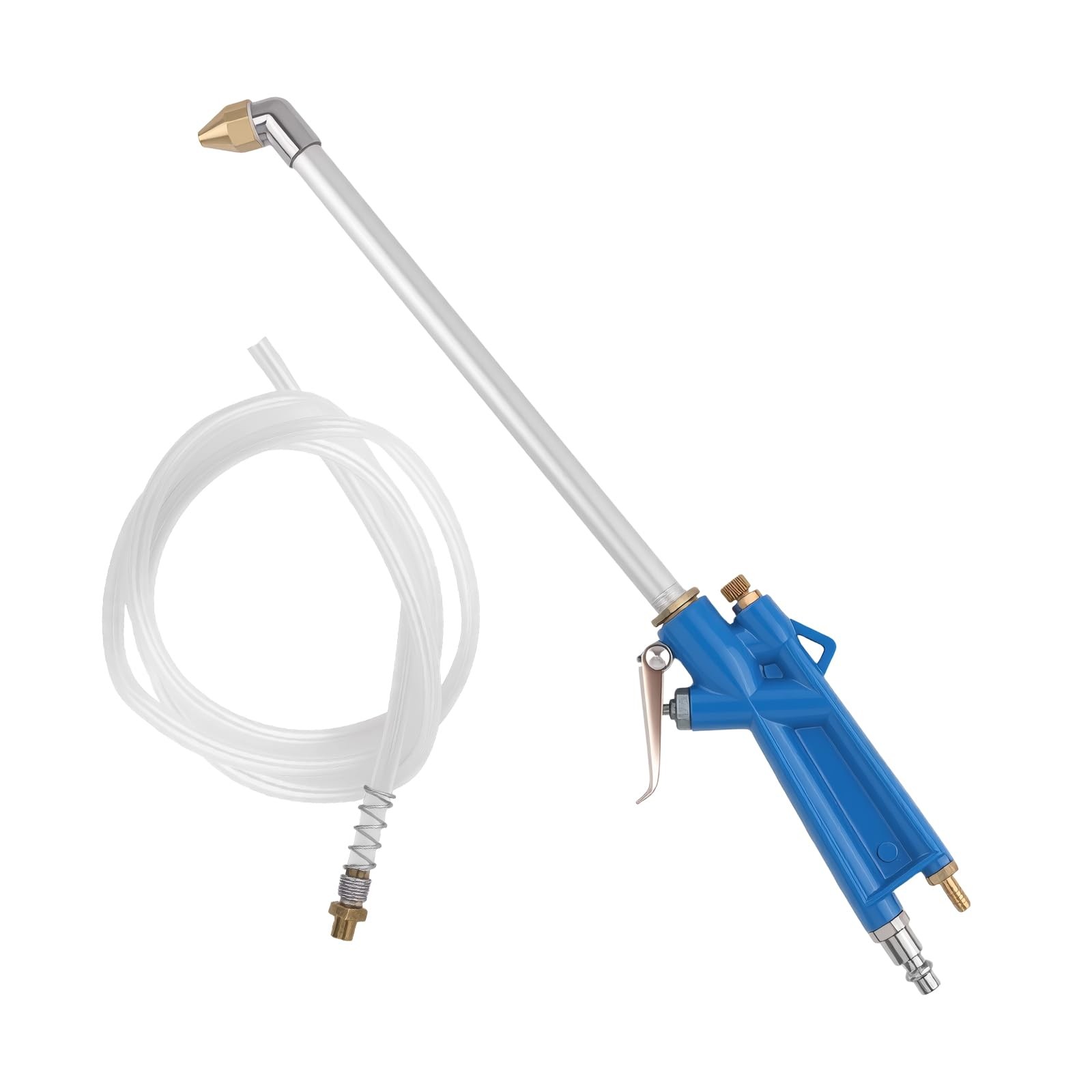 Air Engine Cleaning Elbow & 3.93Ft Hose,Pneumatic Air Nozzle Blow High Pressu…