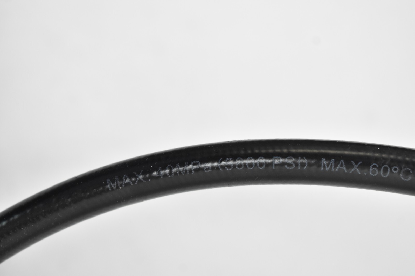 High Pressure Hose 40MPa 5800 PSI Car Washer Cleaning Pipe End Black Cable