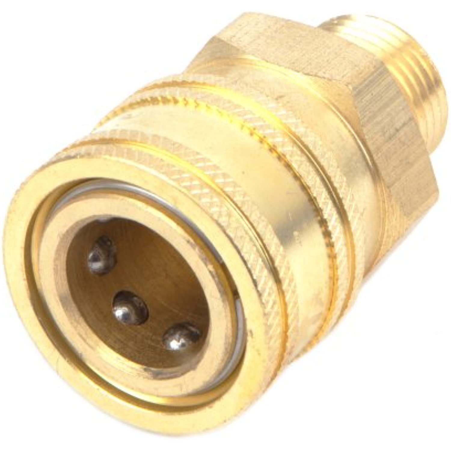 Forney 75128 Pressure Washer Accessories, Quick Coupler Male Socket, 3/8-Inch