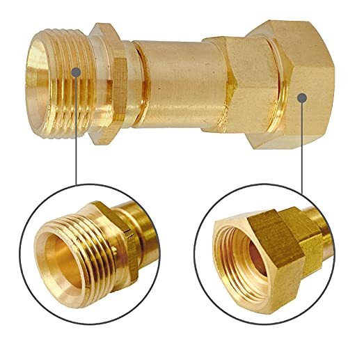 Pressure Washer Gun Adapter Swivel Joint M22-14mm Connector To Hose Fitting New