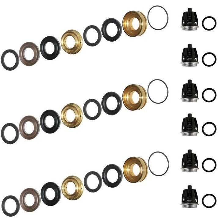 FITS General Pump Kit 220 SEALS & VALVES KIT 185°F, fits GP K220 Made in Italy