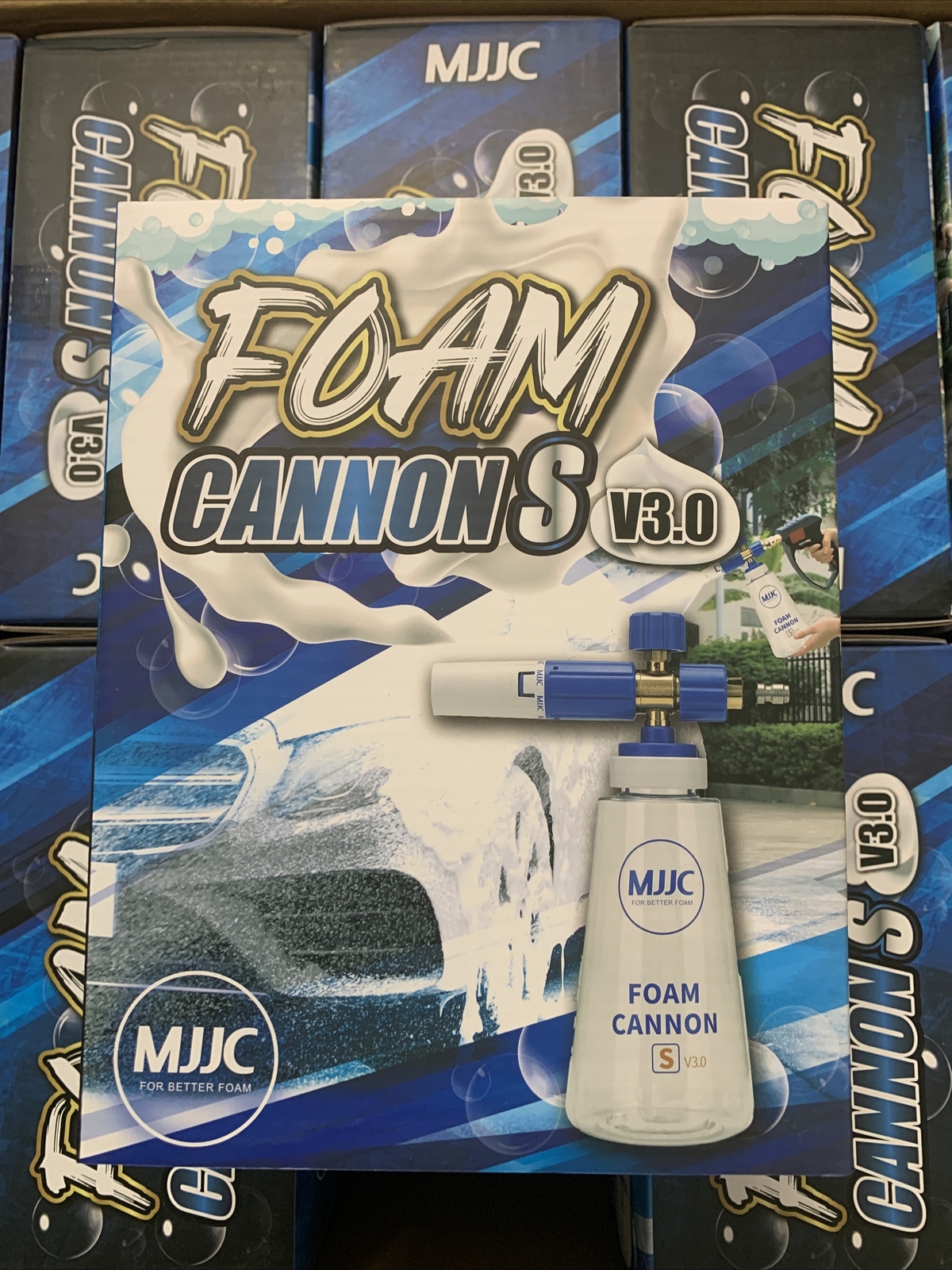 MJJC Foam Cannon S V3.0 with 1/4″ Quick Connector Adapter (NEW VERSION 3.0)