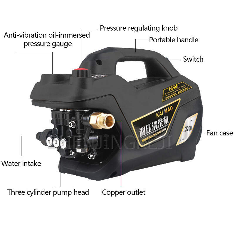 Temperature Control Chip Pressure Car Washing Machine Cleaning Equipment Tool