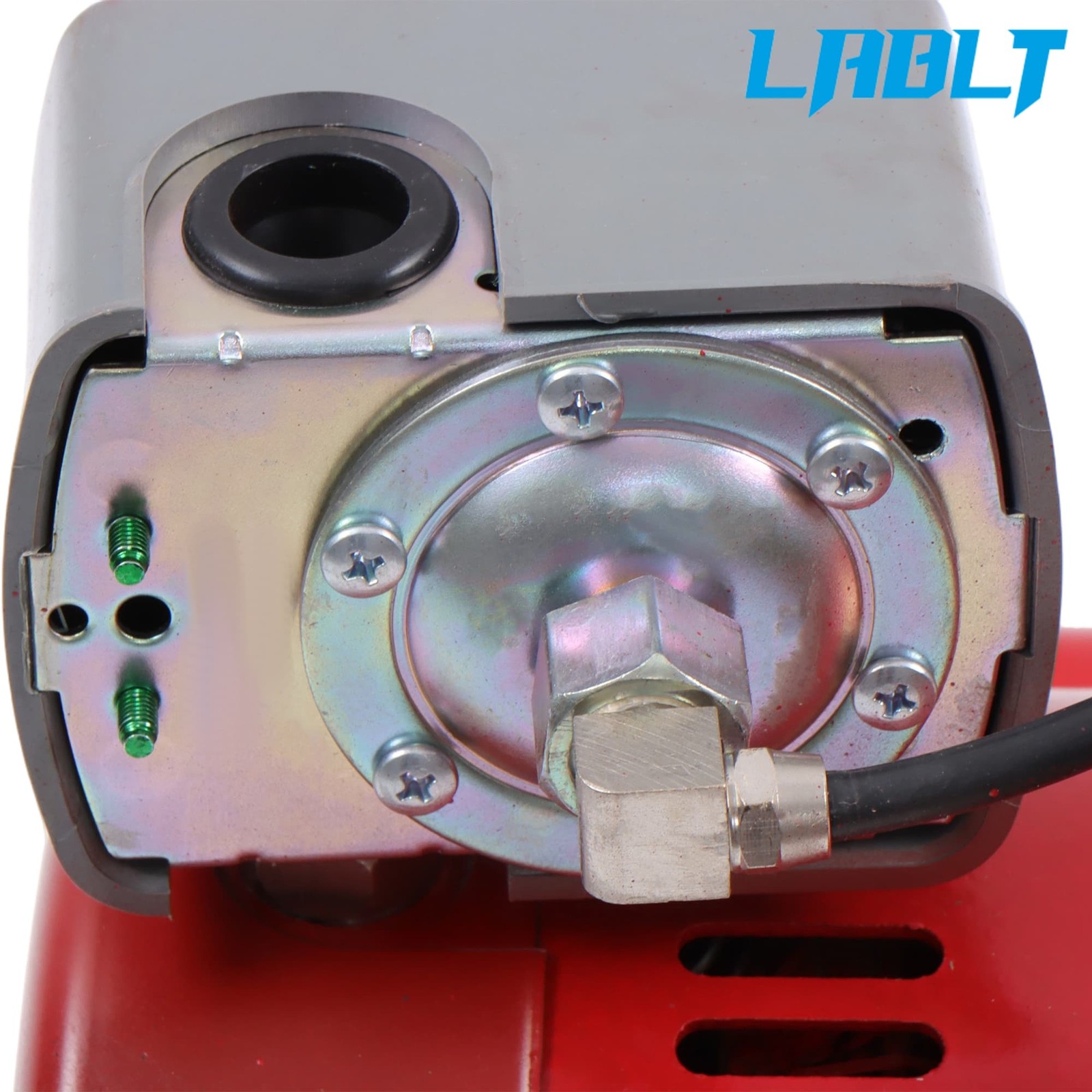 LABLT 1HP 23GPM Dual Voltage 115/230 Volt Cast Iron Shallow Jet Pump Red 602208