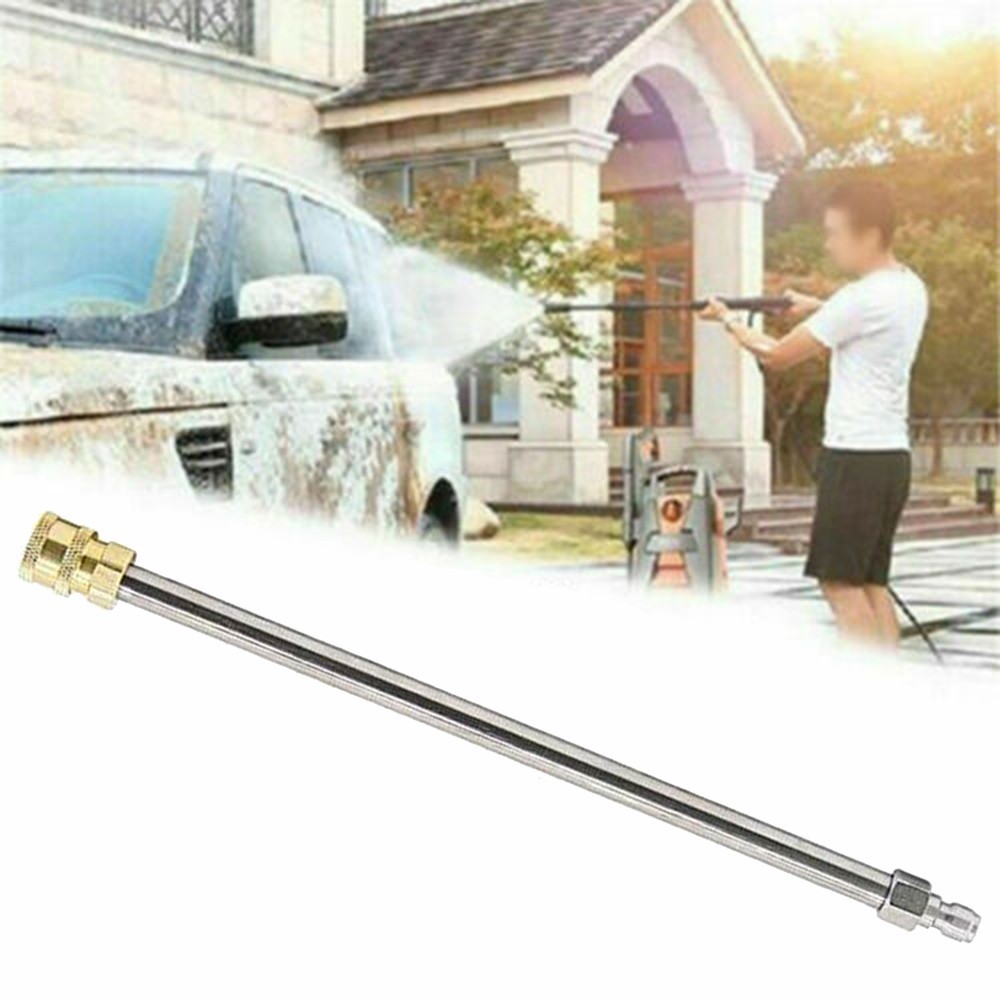 16inch/40cm Extension Wand Lance for High Pressure Washer 1/4inch Quick Connect
