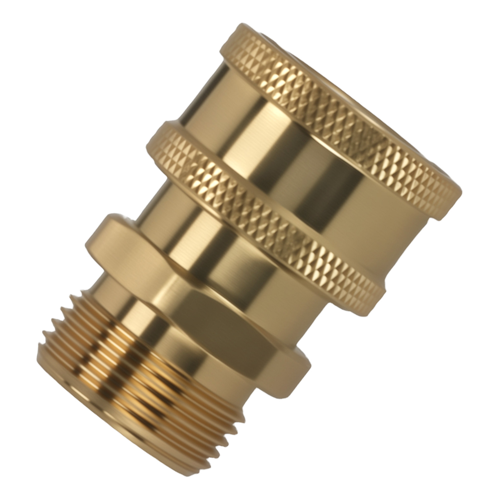 High Pressure Washer Brass Adapter M22-15mm to 3/8 Inch Quick Connect 2 Pack