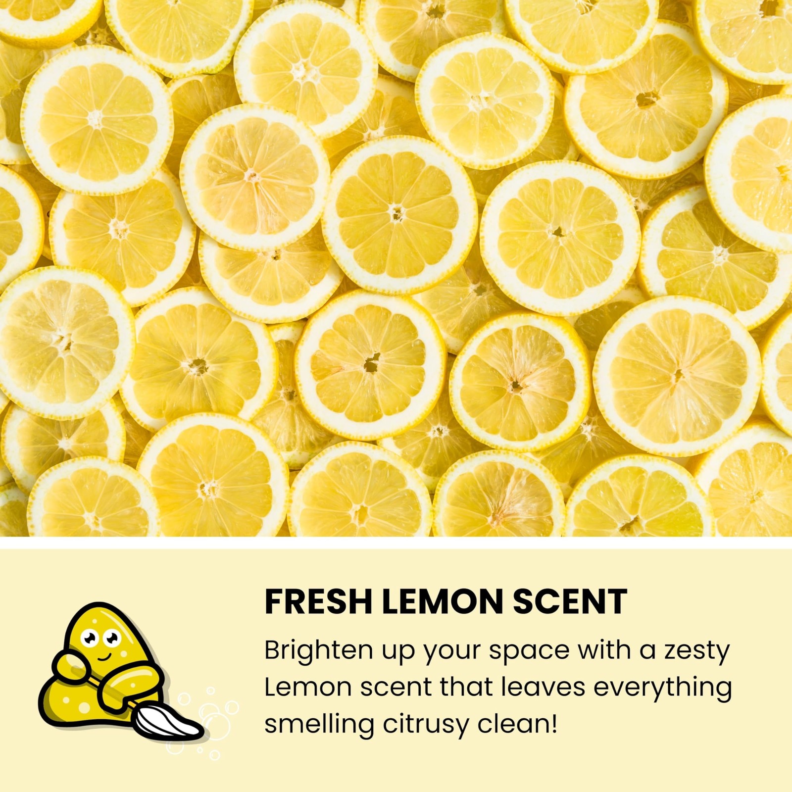 Slime Buddies Car Cleaning Gel Putty – Lemon Scented 5.6 Oz, 01 Pack