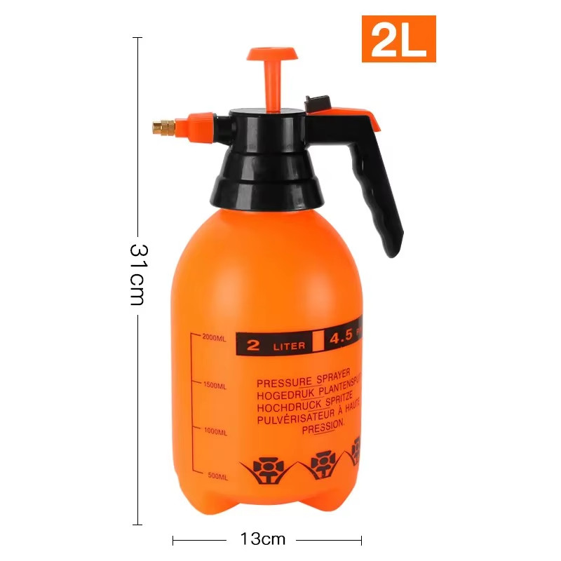 1.5/2.0/3.0L Car Washing Pressure Spray Pot Auto Clean Pump Sprayer Pressurized