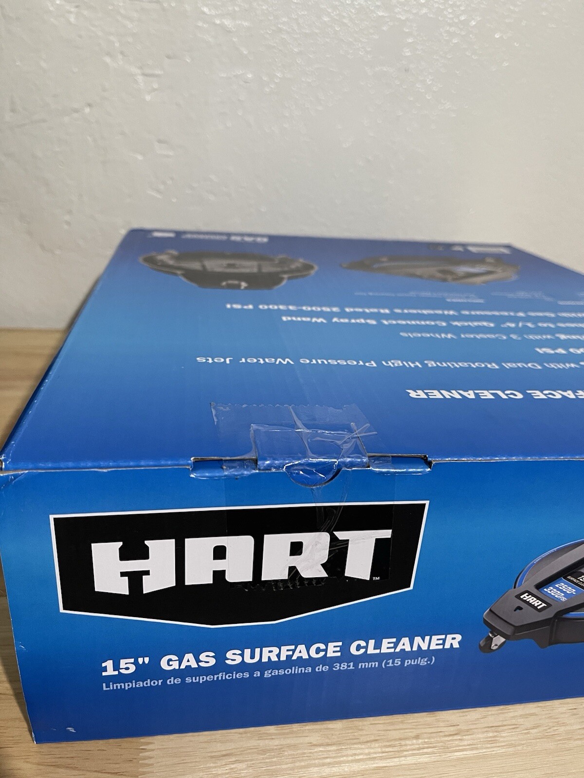 Hart 15 Inch Gas Surface Cleaner 2500 – 3300 PSI