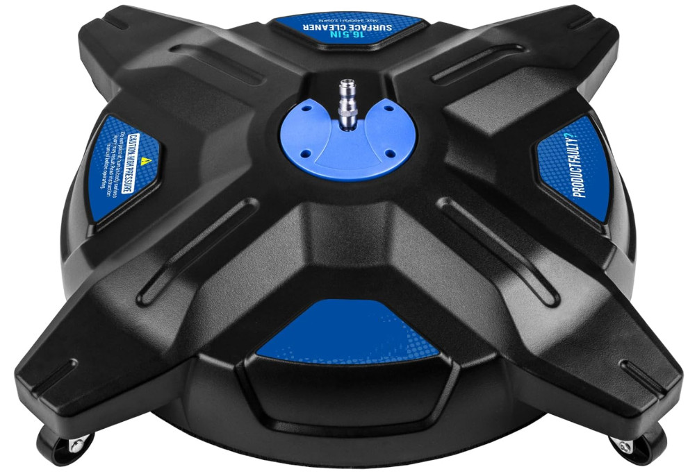 Limpiador 16,5″ 3600 PSI con 4 ruedas y conexión 1/4″ para hidrolimpiadora, limp