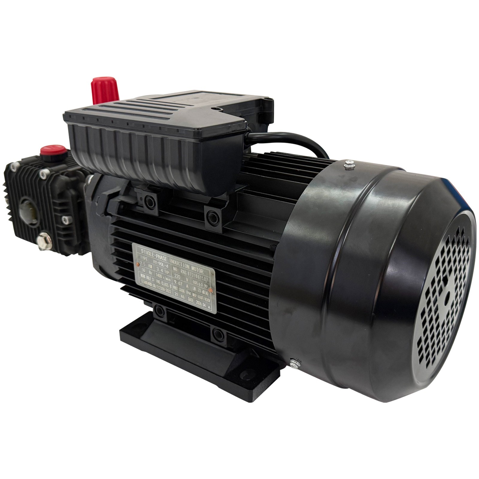 220V 2000W High Pressure Car Washer 12L/min Electric Cleaning Pump w/Water Gun