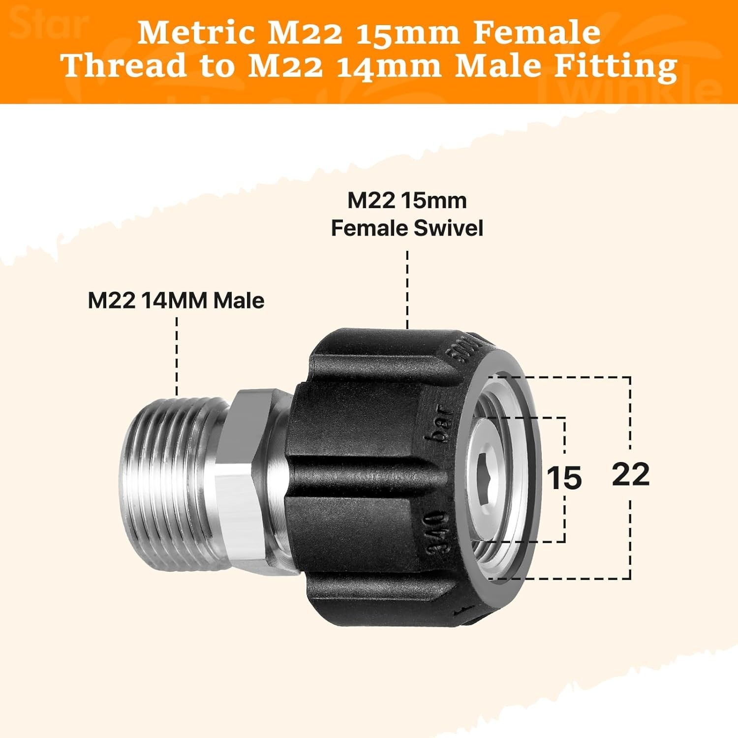 High-Quality Stainless Steel Quick Connect Swivel Set