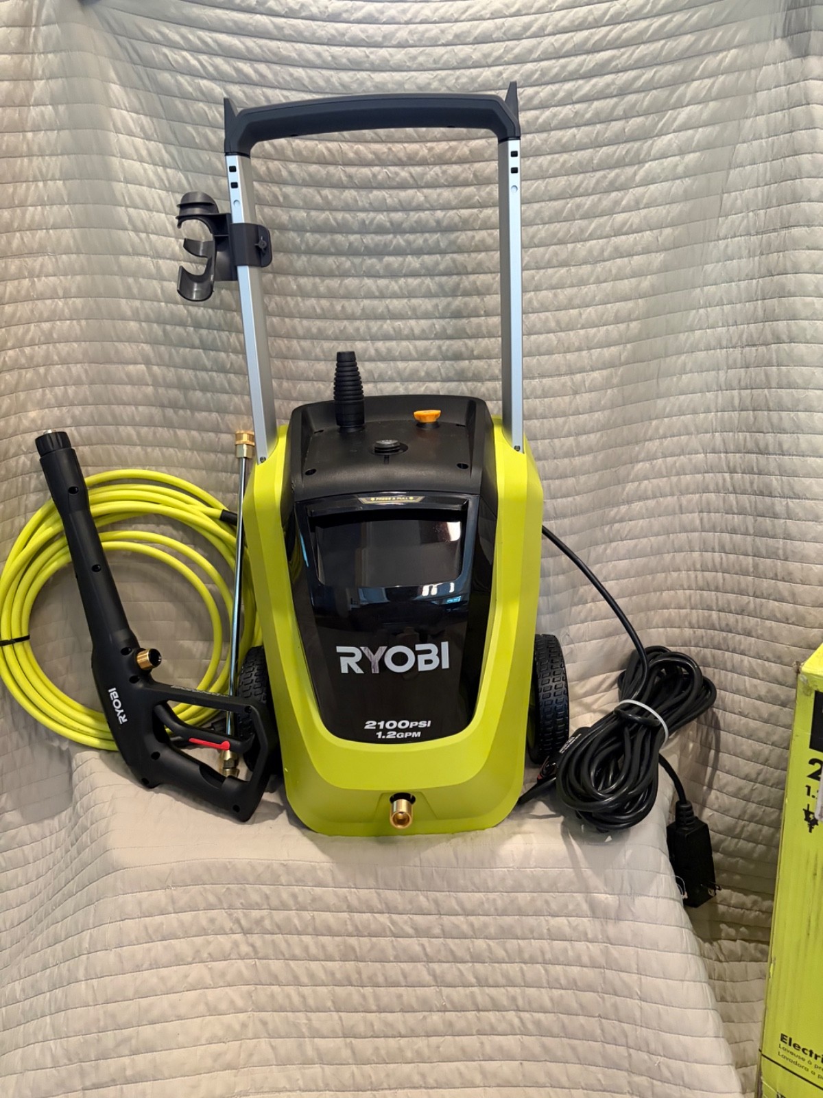 RYOBI RY142012 2100 PSI 1.2 GPM Electric Pressure Washer