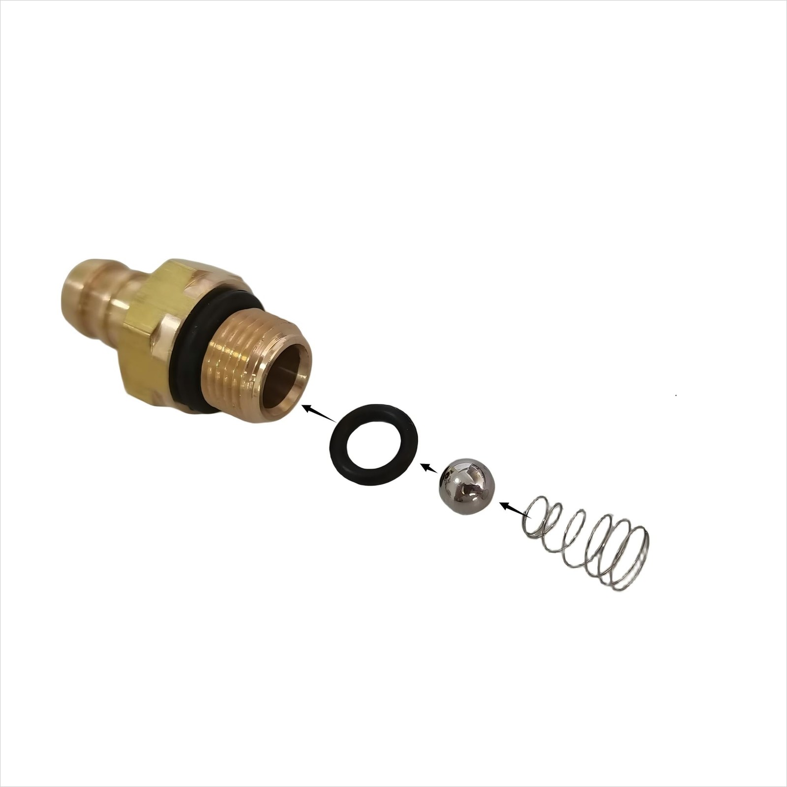 (2 Set) Injector Kit Soap Injector 1/8 Inch 27 BSP Thread