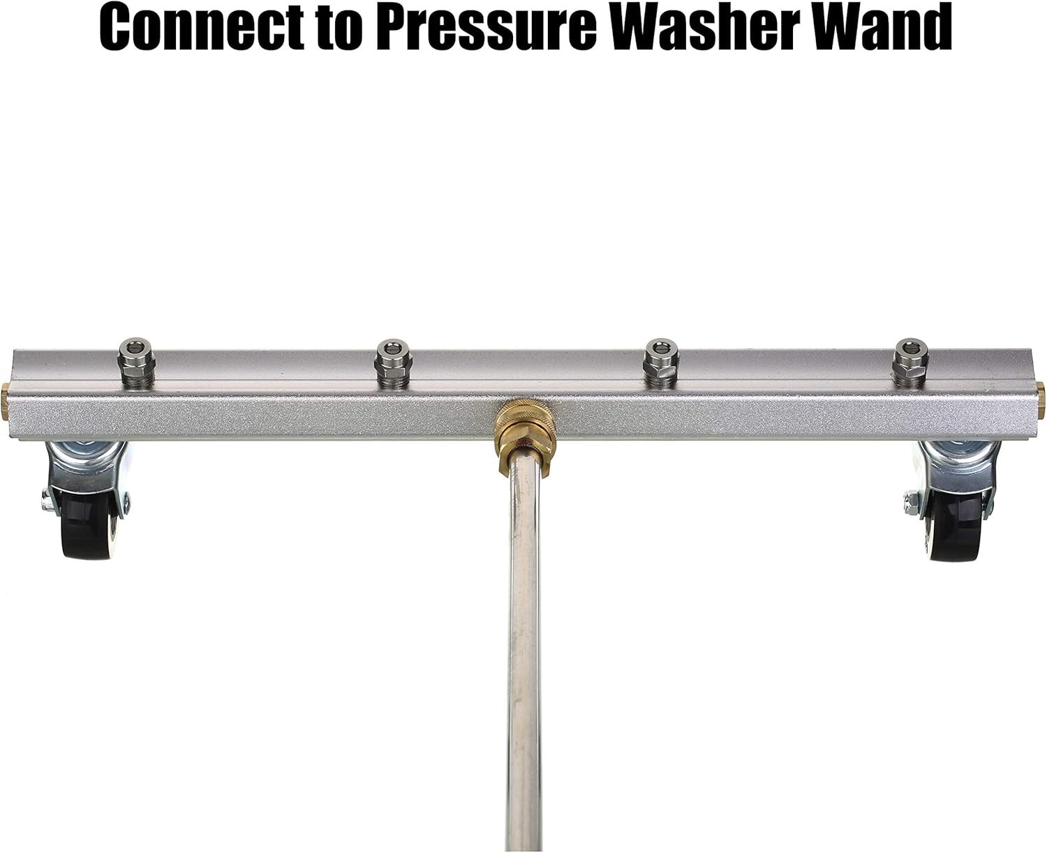 Portable Undercar Wash System with 45° Angled Wand – Cleans Oil & Grime Easily