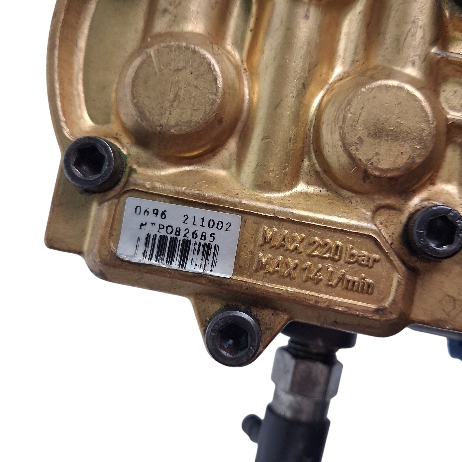 Commercial AR Portotecnica Pressure Washer Pump 3200 PSI 3.7 GPM 220 Bar 14L/min