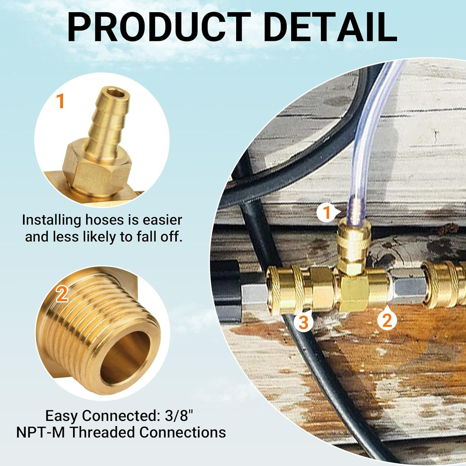 5-8 GPM Pressure Washer Chemical Injector 100776 for General Pump, Power Washer