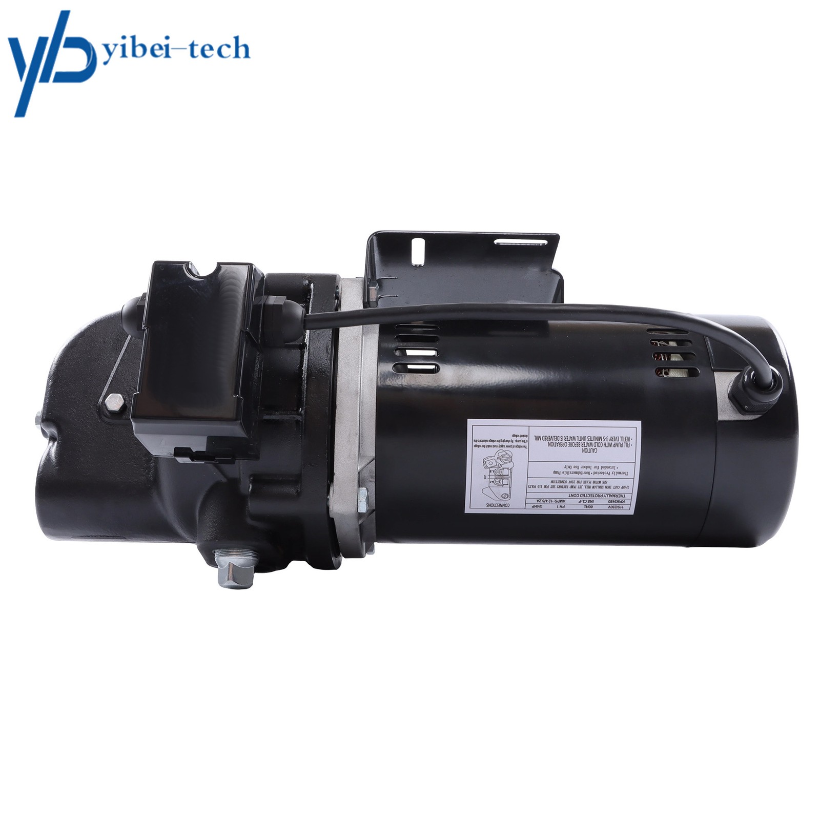 SWS75-3/4 HP Heavy Duty Cast Iron 115/230V Shallow Jet Well Pump – Up to 510GPH