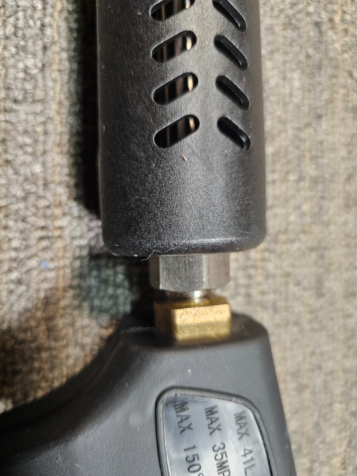 Pressure Washer Trigger Lock Spray Gun Max 35Mpa-5070 PSI, Max 41L/min 11 GPM
