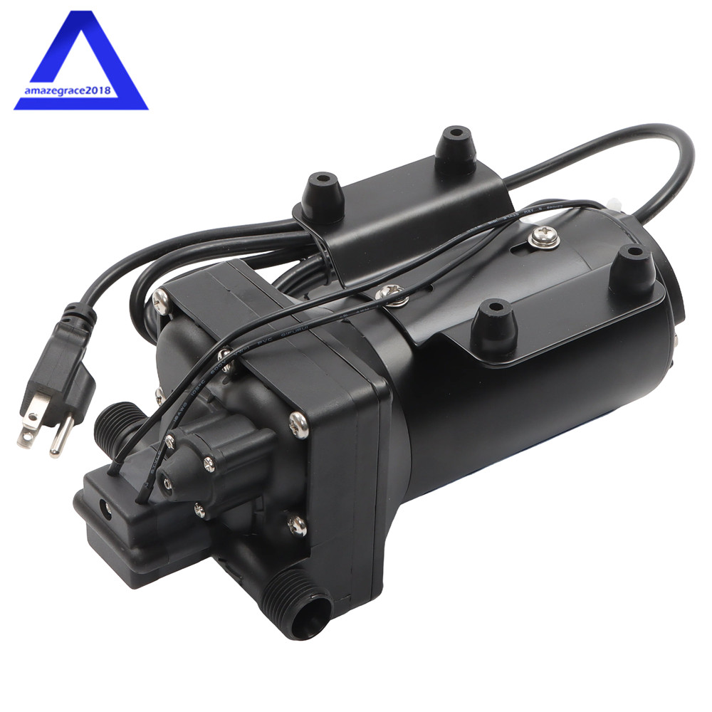Diaphragm Water Pump 4-chamber Self Priming Pressure Booster Pump 5.5GPM 75PSI