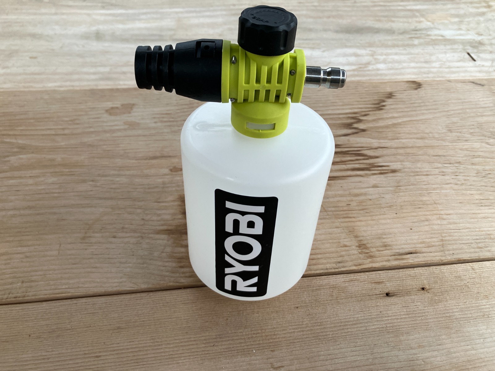 Genuine Ryobi Foam Cannon Foamer Blaster for Auto Detail Pressure Washer