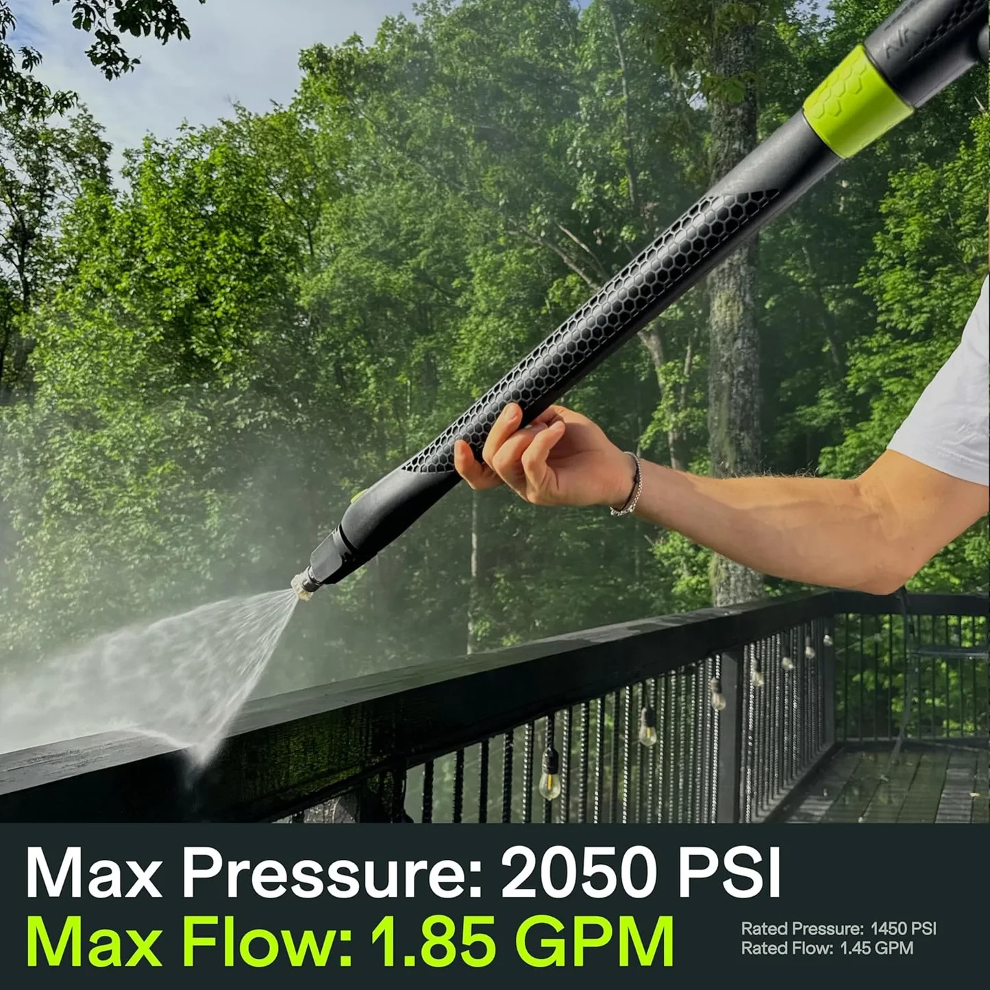 AVA of Norway Easy P50 X-Large Bundle, 2050 PSI, 1.85 GPM Max Pressure Washer