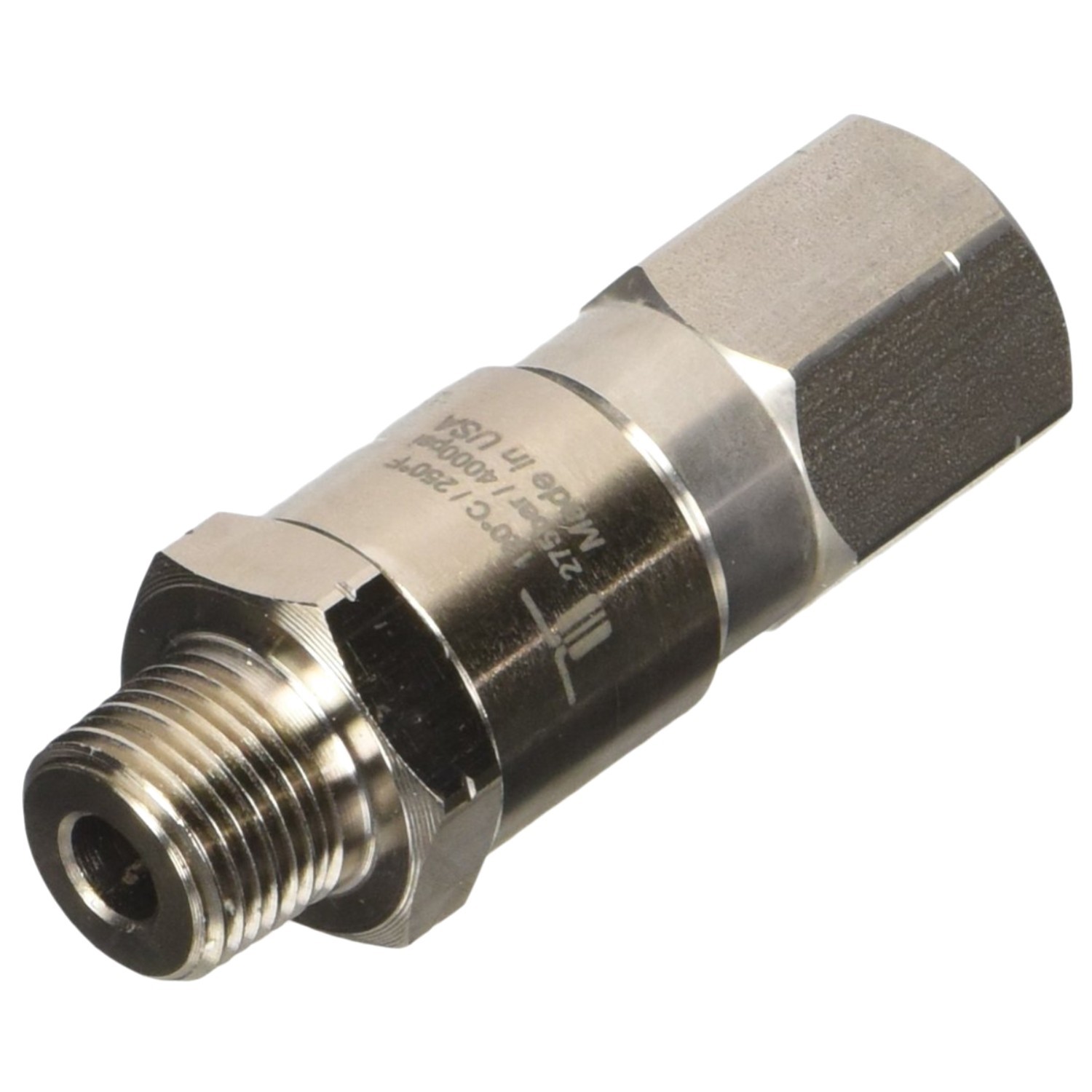 Stainless Steel 3/8″ NPT-M Pressure Washer Swivel – 4000 PSI