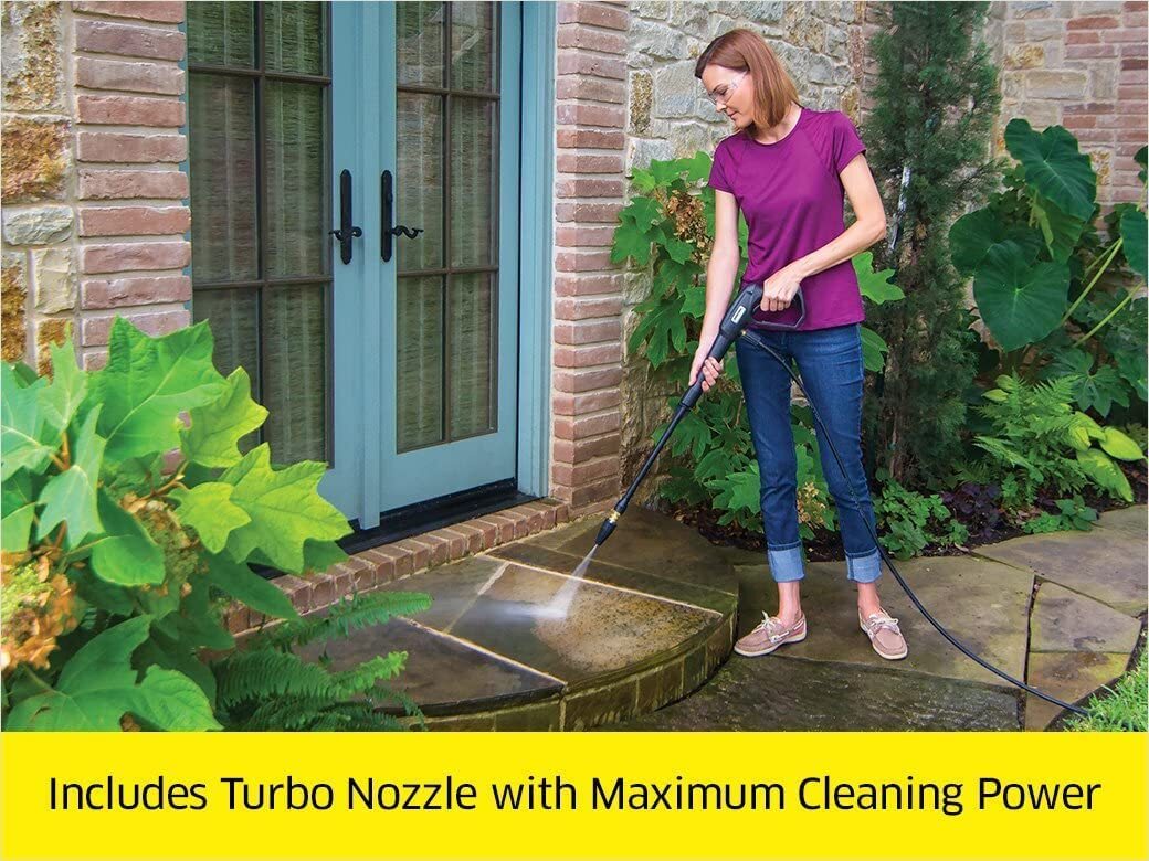 K1700 Cube 1700 PSI 1.2 GPM Trupressure Electric Pressure Washer with 3 Nozzles