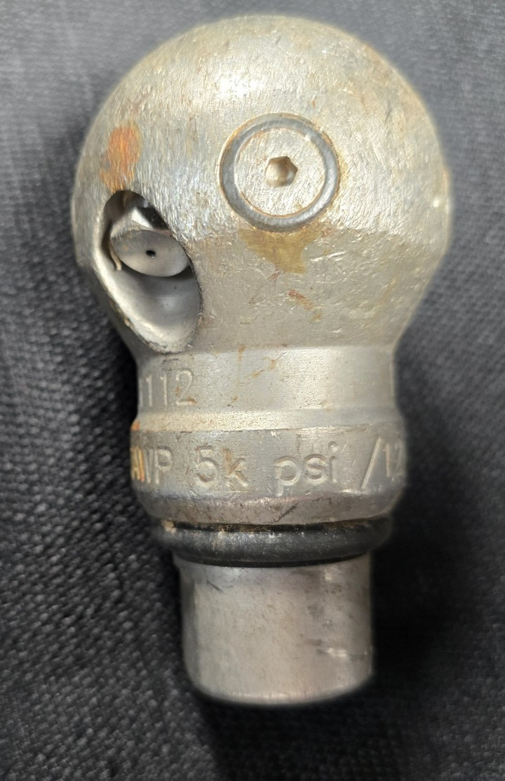 Warthog WT Classic R24 Rotary Sewer Jetter Nozzle 21 GPM 5000 PSI Genuine