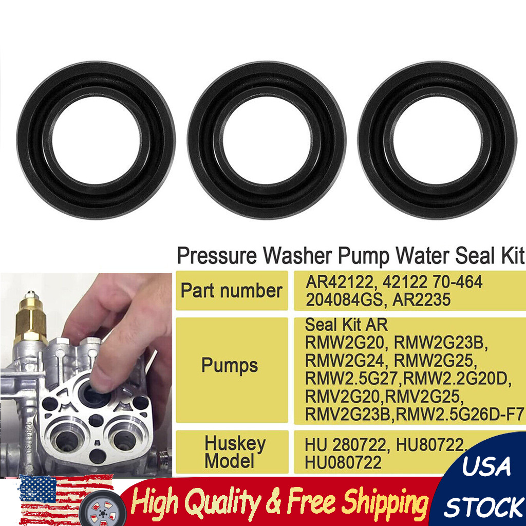 Pressure Washer Pump Water Seal 42122 for Annovi Reverberi RMW2G24 SRMW2.2G26