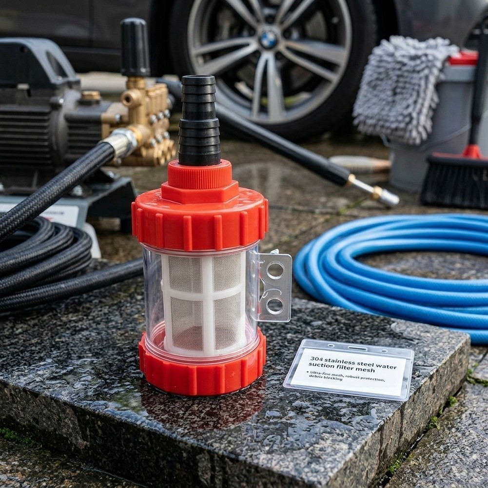 Water Inlet Filter for Car Wash Machine Compatible with Most Pressure Washers