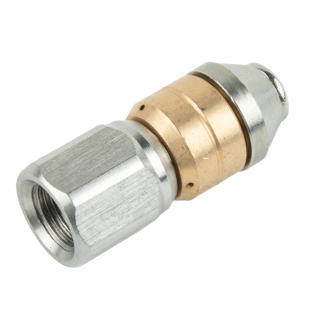 High Pressure Nozzle Swivel Unclog Spray 1/8inch 1PCS Adpat Car Washer