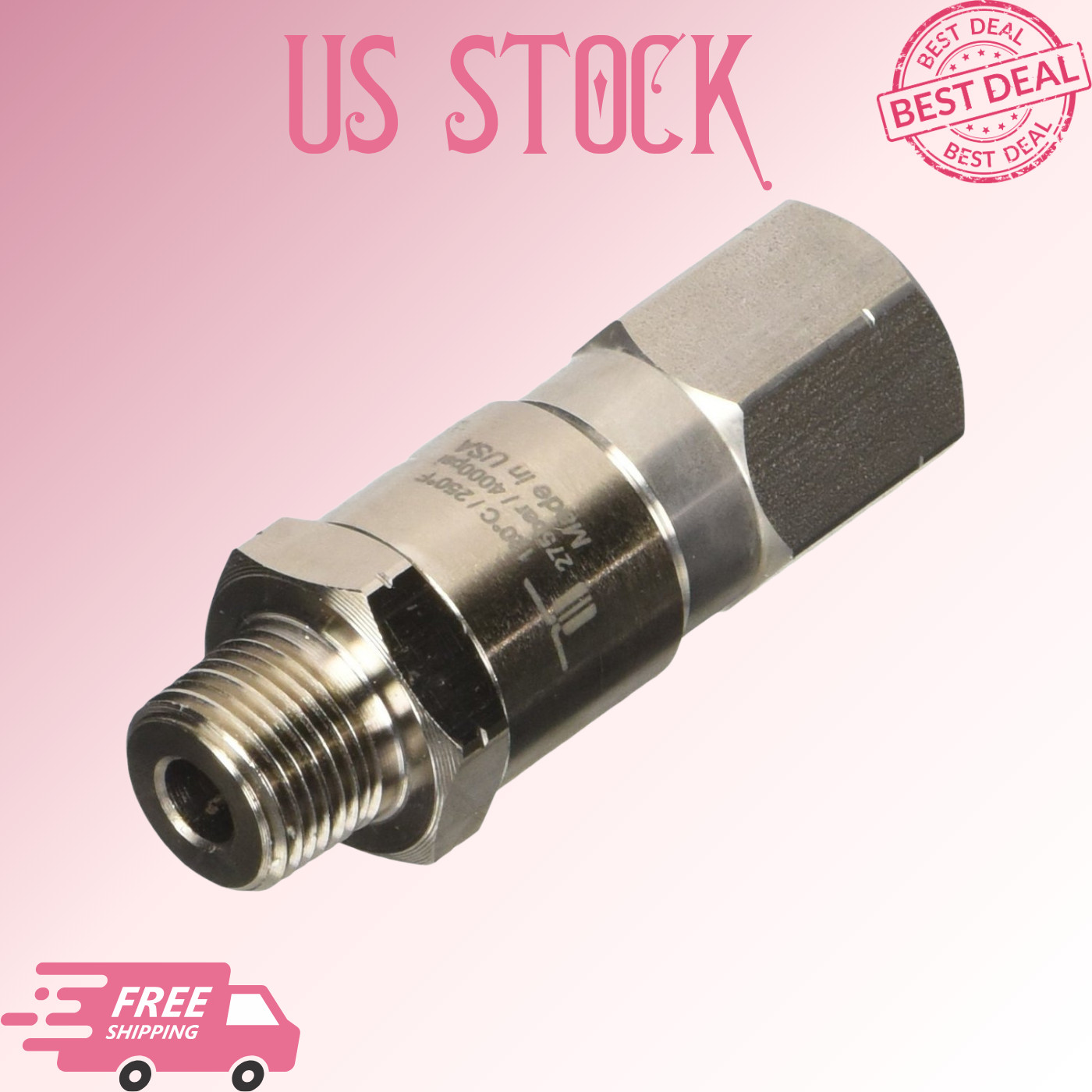 NEW Pressure Washer Live Swivel 4000 PSI 3/8″ NPT Stainless Steel DGV Model