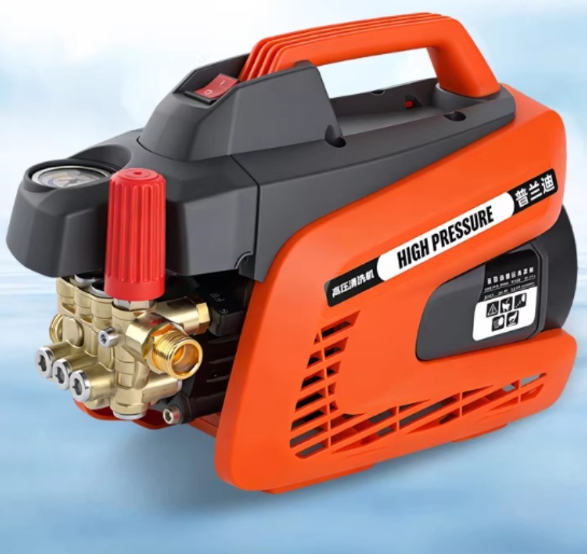 220V High-Pressure Water Pump, Car Wash Nozzle, Floor Scrubber, Car Wash Machine