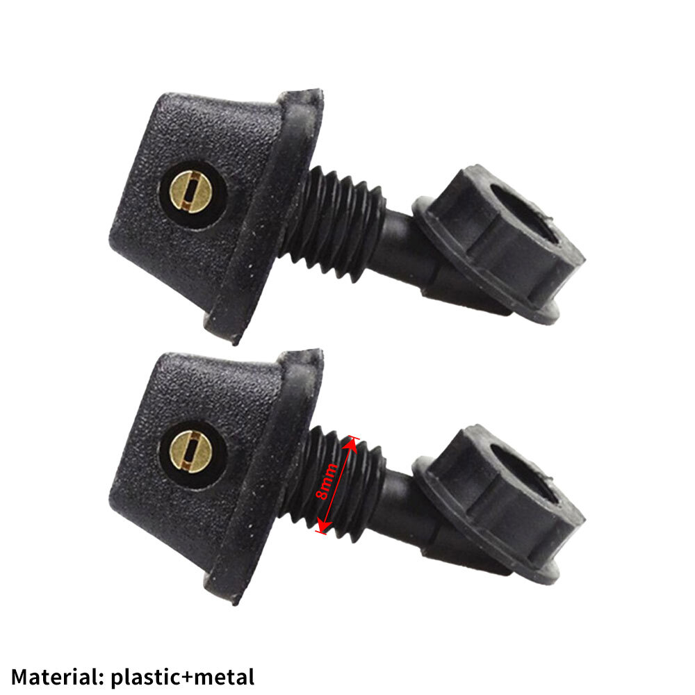 2x Car Fan-shaped Mist Windscreen Washer Water Spray Jets Nozzle Accessories ET