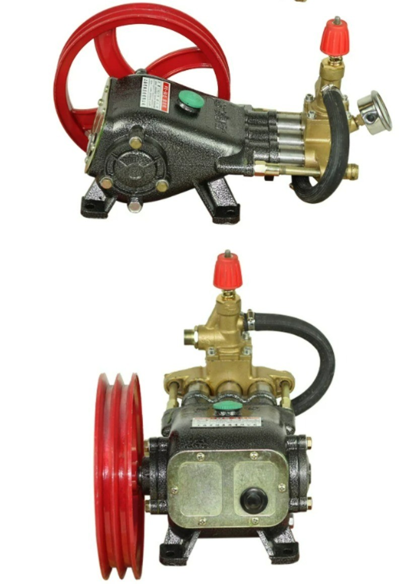 55i Shaft All Copper Commercial Plunger Water Pumps Car Wash Pump Head