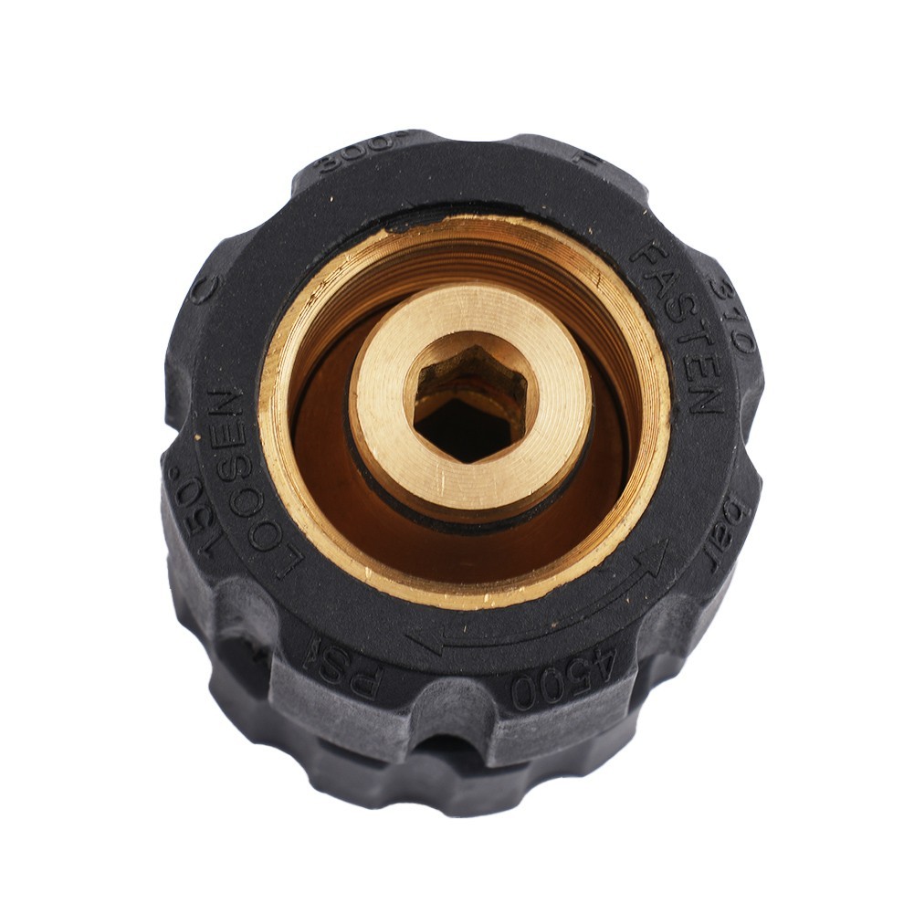 Connector Ower Equipment for m22 Union R High Pressure Washer Adapter Brass