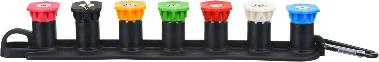 High-Performance Pressure Washer Nozzles Set – 7 Tips, Quick Connect, 4000 PSI