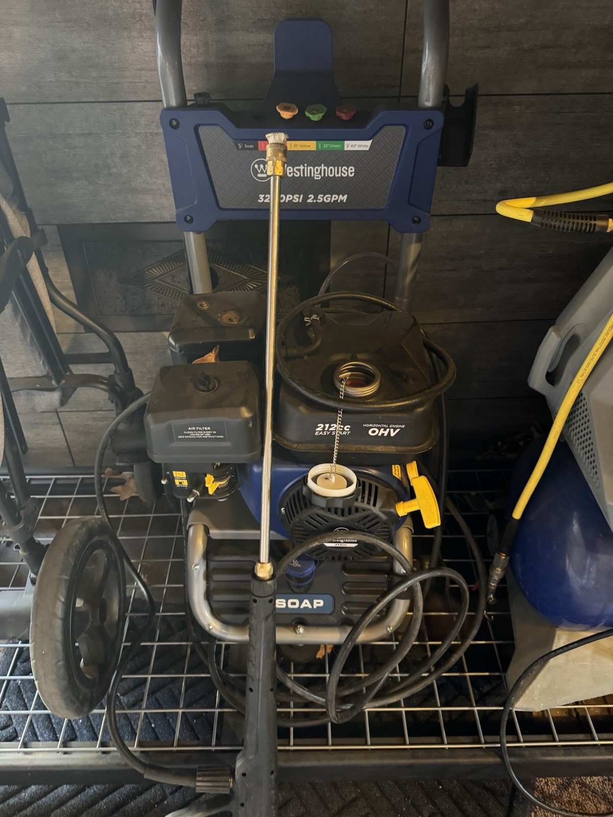 Westinghouse WPX3200 Gas Pressure Washer, 3200 PSI and 2.5 Max GPM – PARTS ONLY