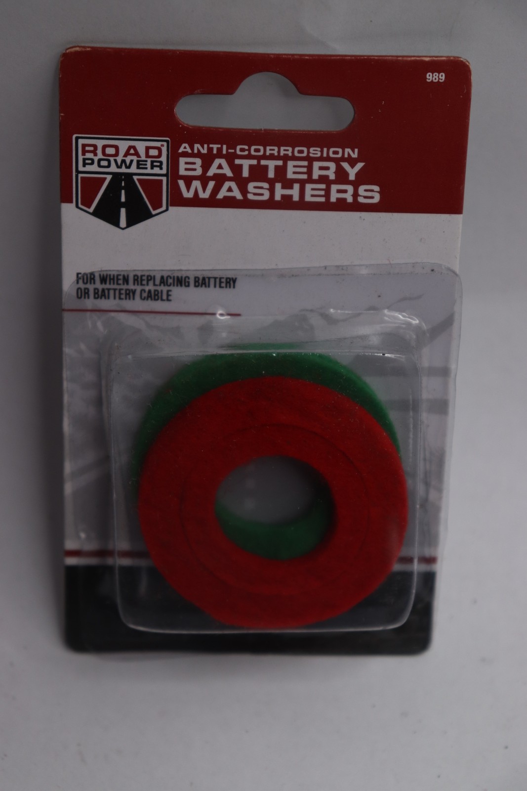 (2-Pk) Road Power Anti-Corrosion Fiber Washers 6V/12V 989
