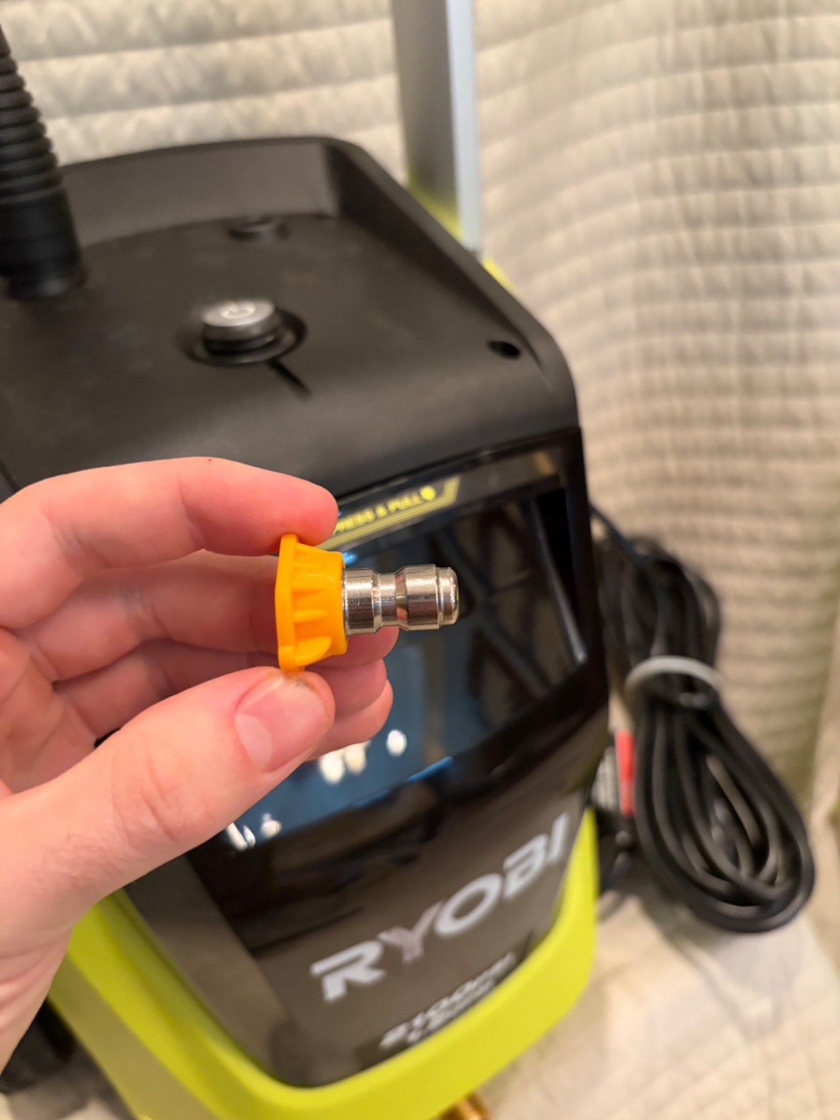 RYOBI RY142012 2100 PSI 1.2 GPM Electric Pressure Washer